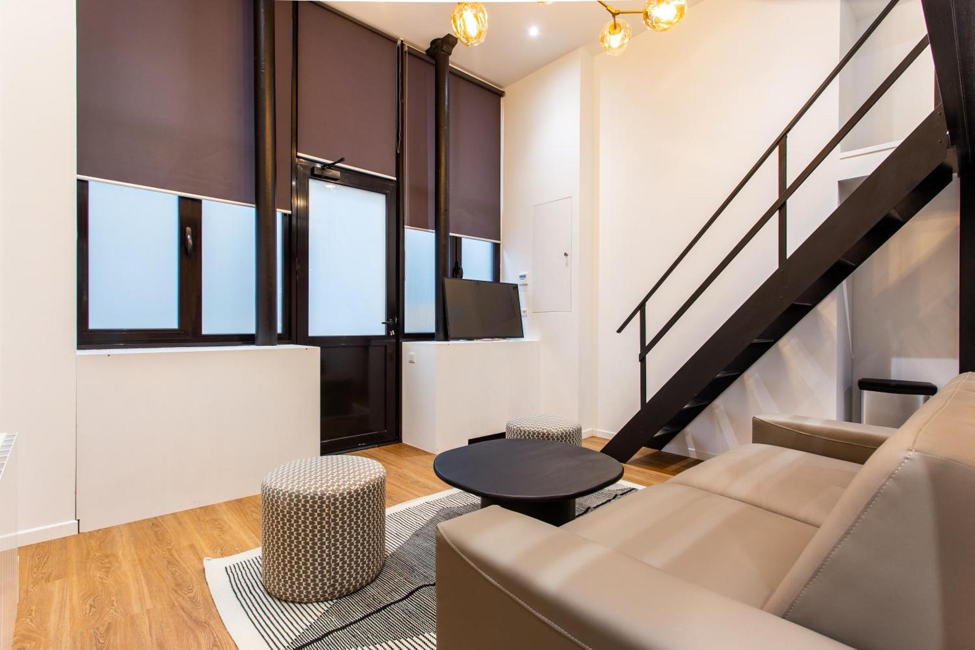 Luxury Loft In Paris Lejlighed Værelse billede