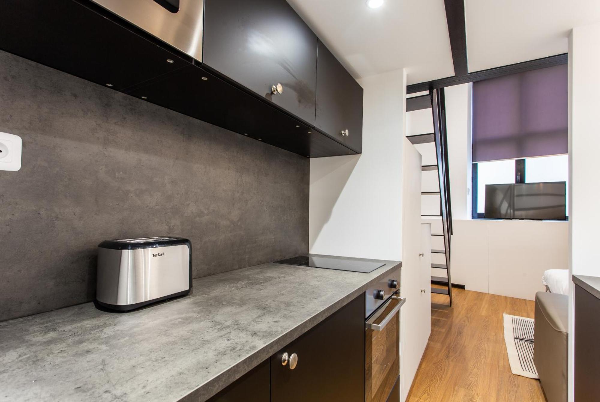 Luxury Loft In Paris Lejlighed Værelse billede