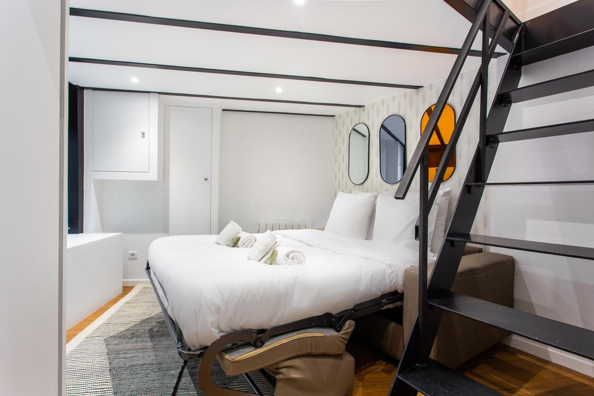 Luxury Loft In Paris Lejlighed Værelse billede
