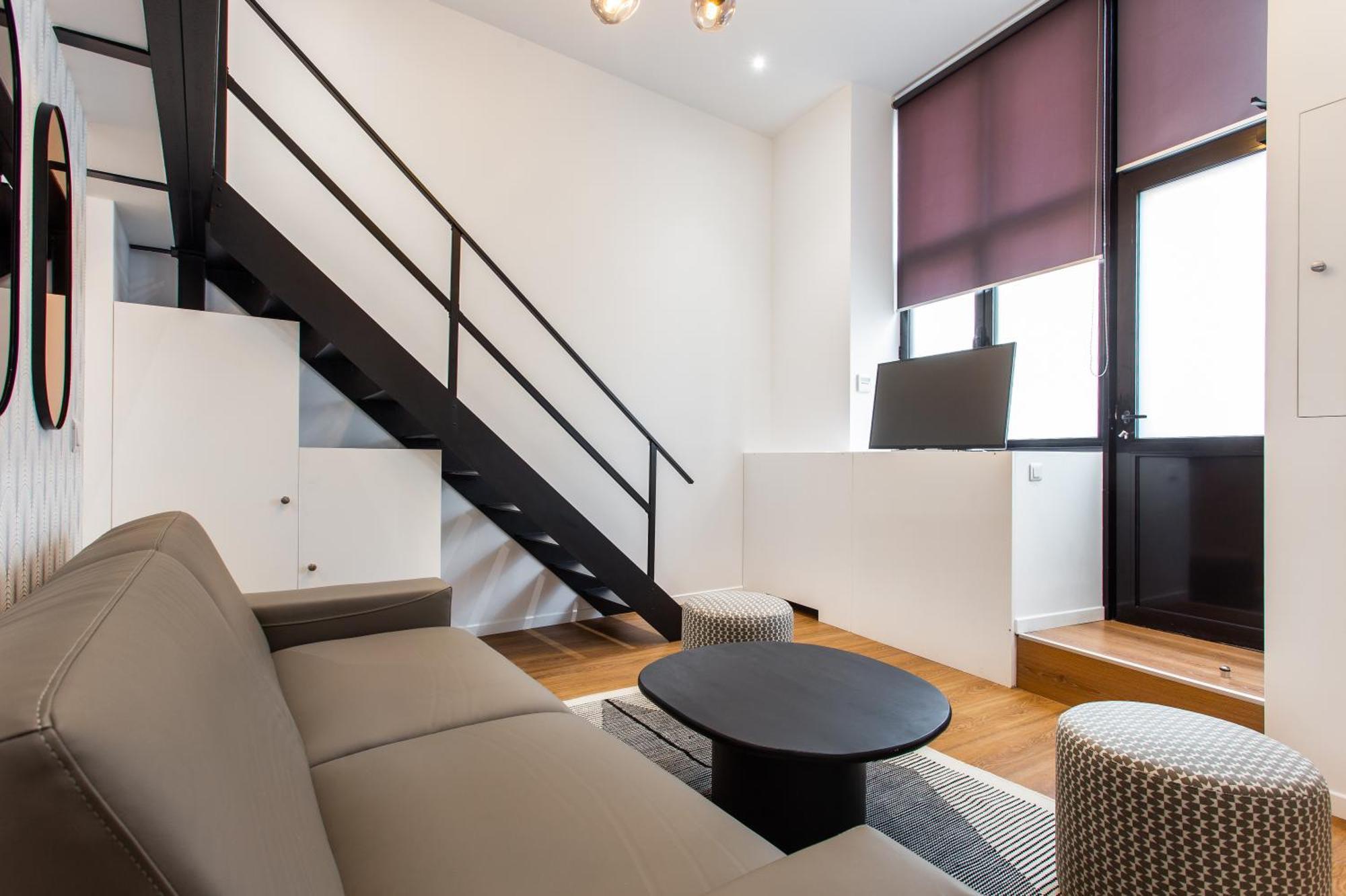 Luxury Loft In Paris Lejlighed Værelse billede